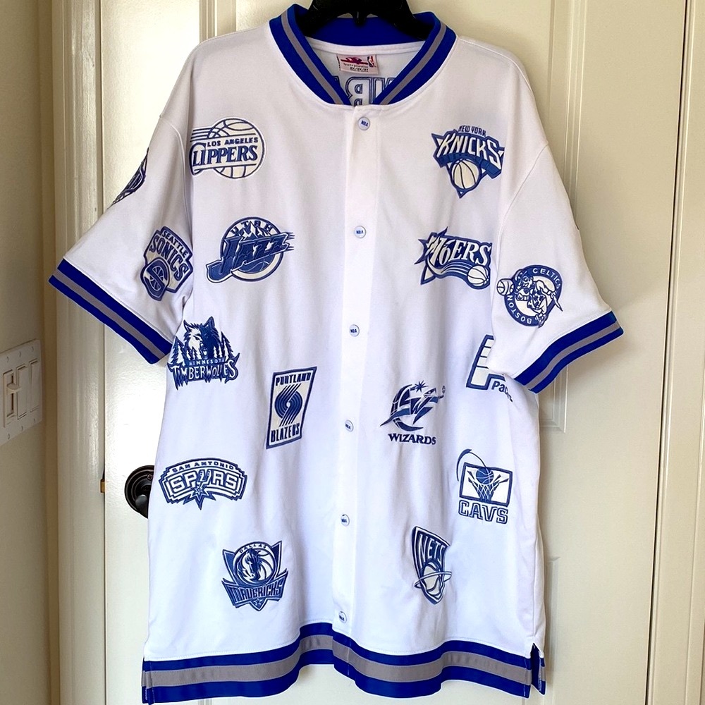 Vintage Embroidered Unique Sports Generation NBA Team Patches Basketball Jersey